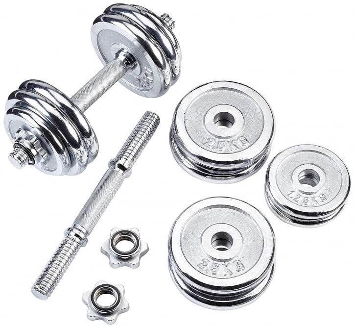 Hantlar CHROME Gjutjärn 2x15kg