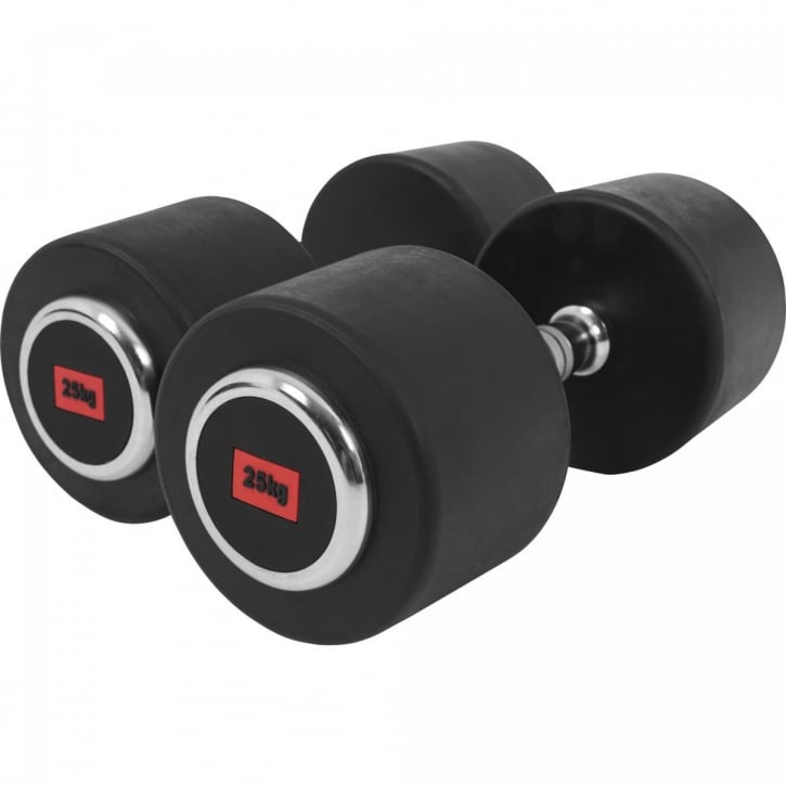 Håndvægte GUMMI Premium 2,5-50 kg