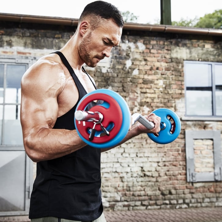 VÆGTSKIVER NEOPREN 31 MM 1-5 KG