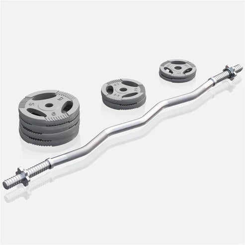Curlstång TRIGRIP Gjutjärn 35kg