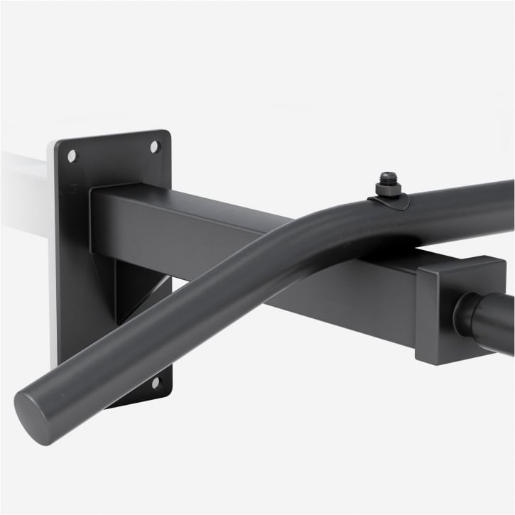 Pull Up Bar BLACK Vægmonteret