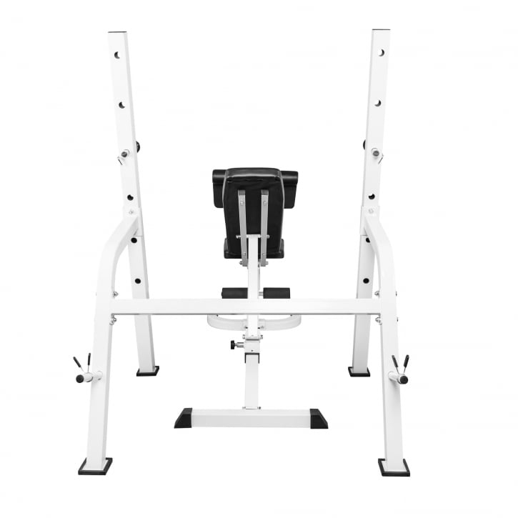 VÆGTSTANGSSSTATIVPAKKE WHITE 100 KG