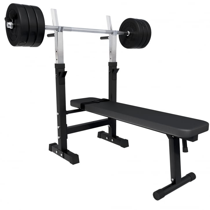 Bänkpress BLACK Skivstång 38kg