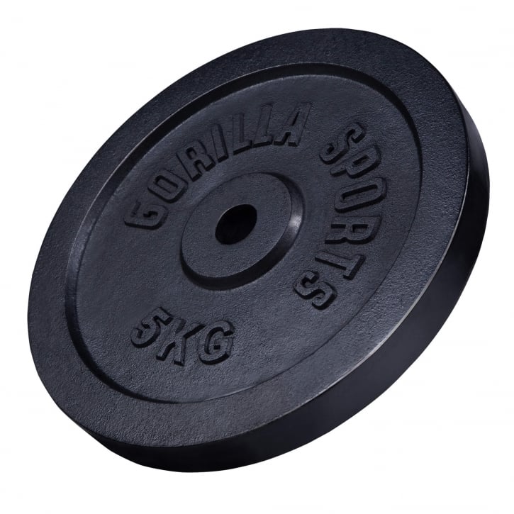 Viktskivor IRON Black 2x10kg 2x5kg