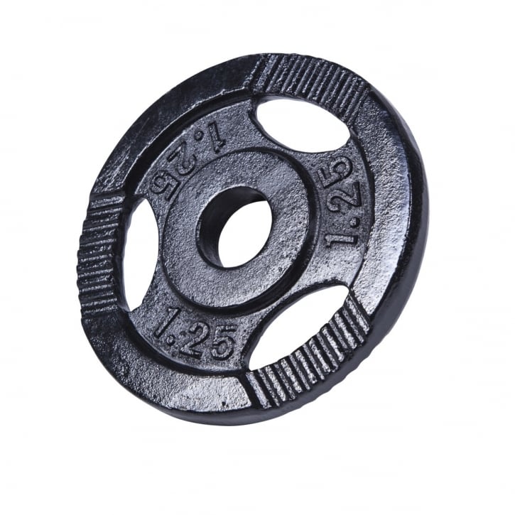 VÆGTSKIVER TRIGRIP BLACK - 0,5-20 KG