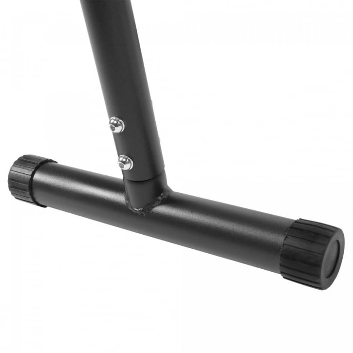 Paralette Push Up Bars Svart Blå Röd