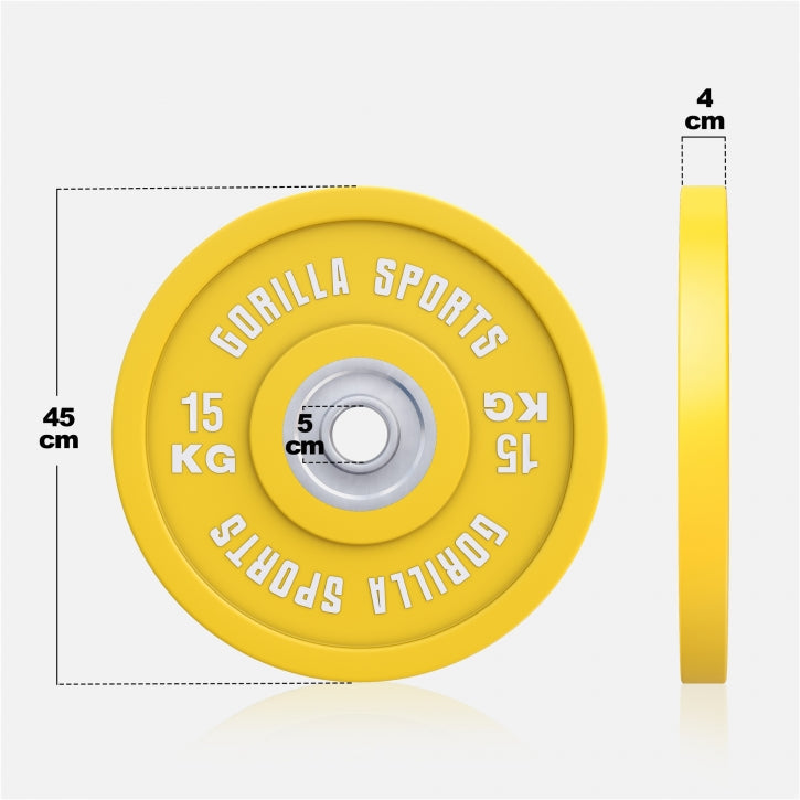Bumper Plates Color 5 mm 5-25 kg