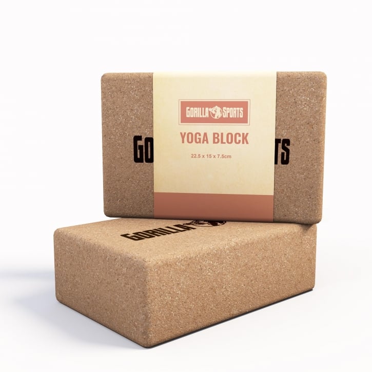 Yogablock Kork