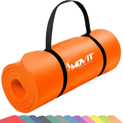 Træningsmåtte Yogamåtte Movit 190x60 cm