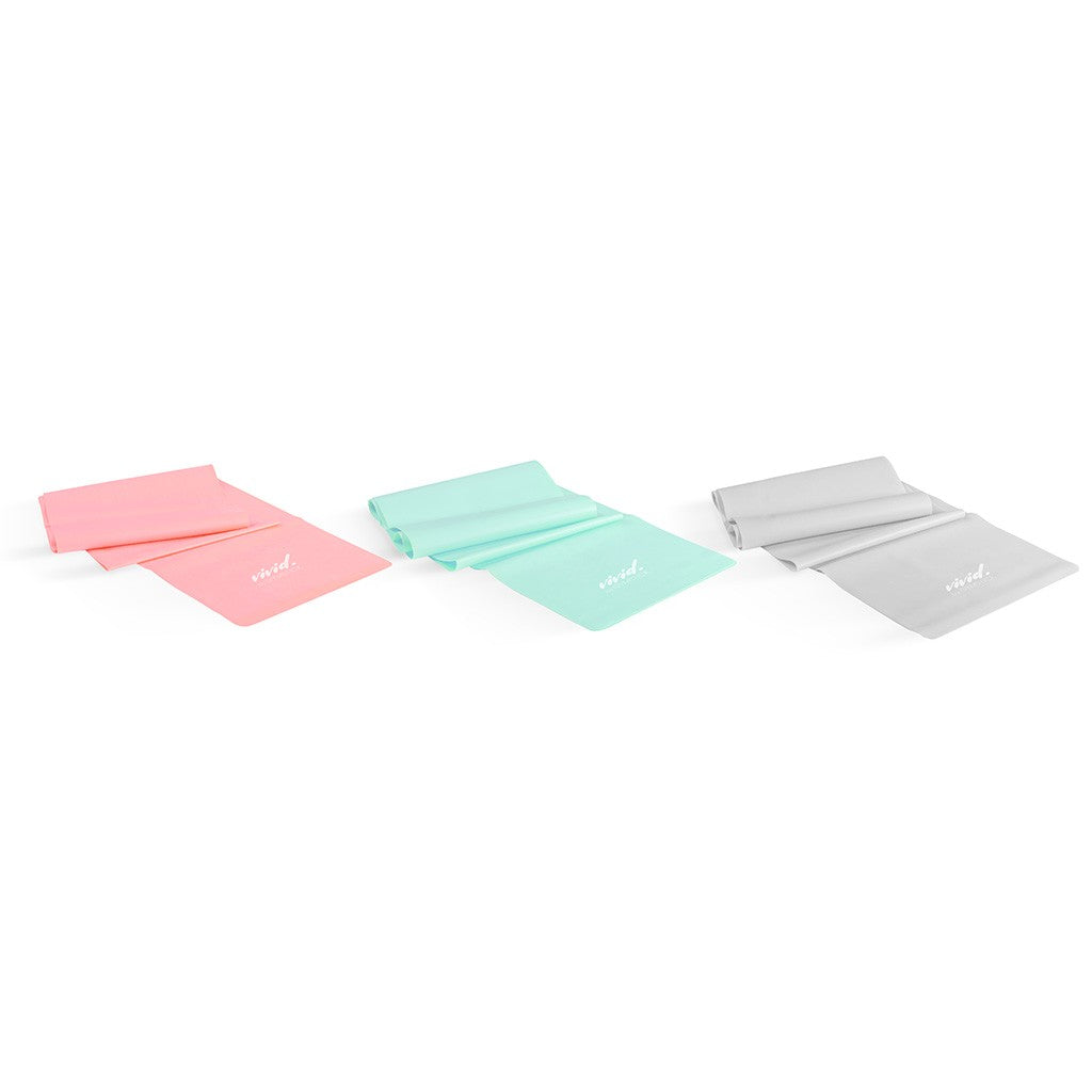 Vivid Exercise Band Set 3pcs - Gymstick