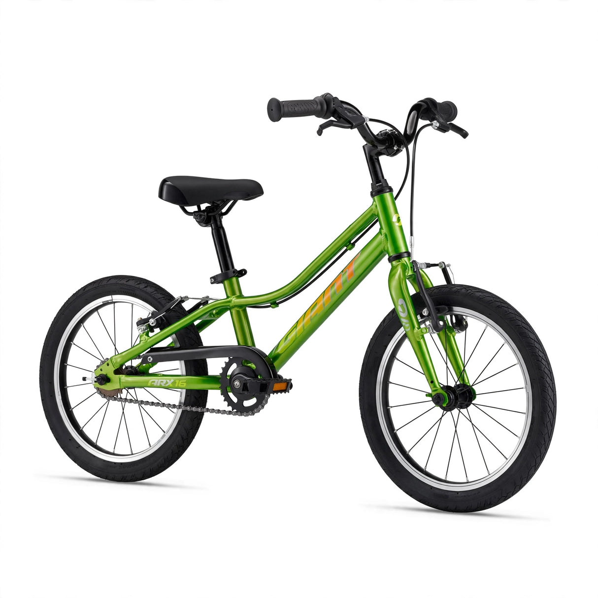 Ultralätt barncykel GIANT ARX 16, Metallic Green