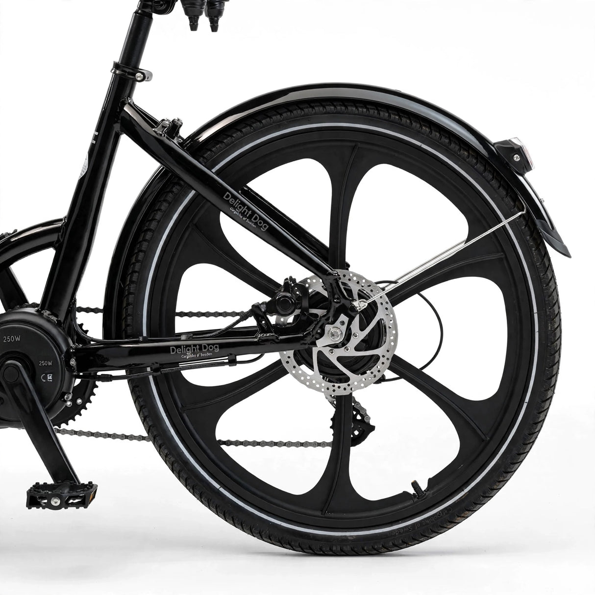 El-lastcykel CARGOBIKE of SWEDEN Delight Dog