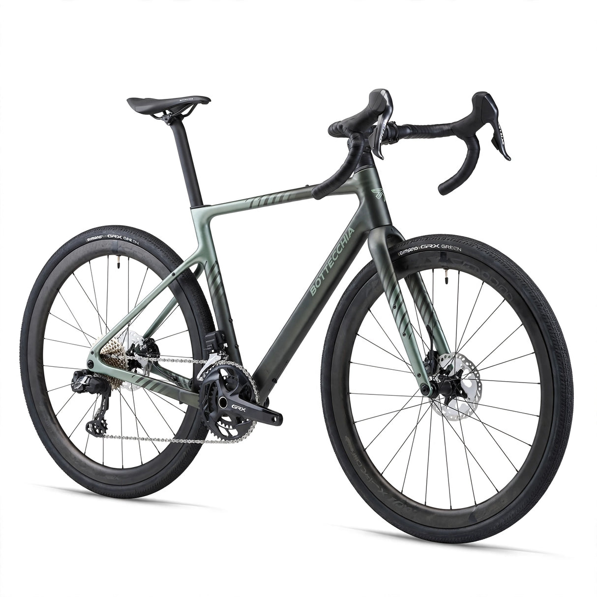 Gravelcykel BOTTECCHIA Gravel Overland - GRX610 24s - 59 Grön