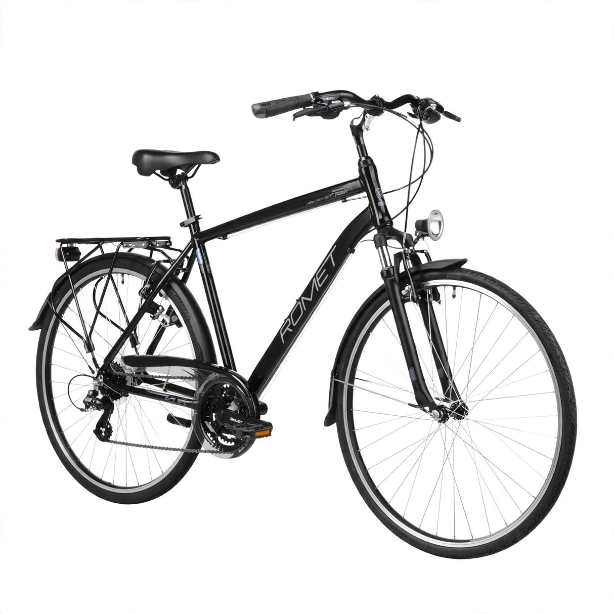 Herrcykel ROMET Wagant, svart-blå