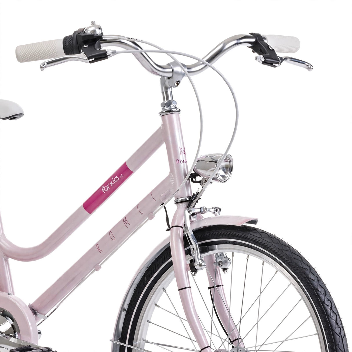 Flickcykel ROMET Panda 2, 24" rosa