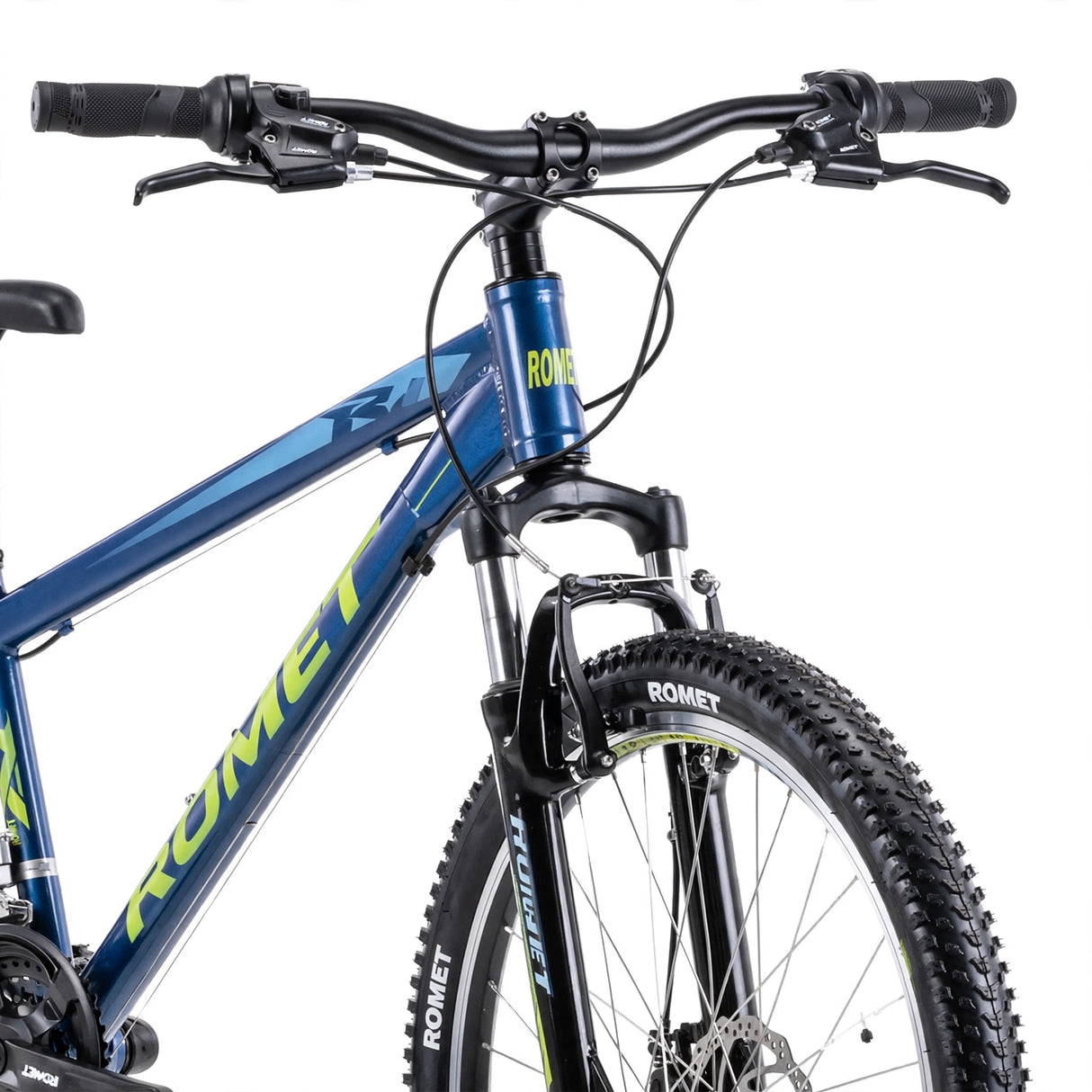 Ungdomscykel ROMET Rambler R6.0, 26" blå-grön