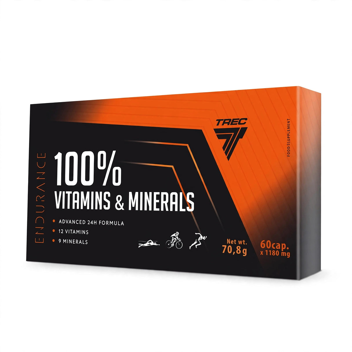 Mineral komplex TREC 100% VITAMINS & MINERALS 60 kapslar