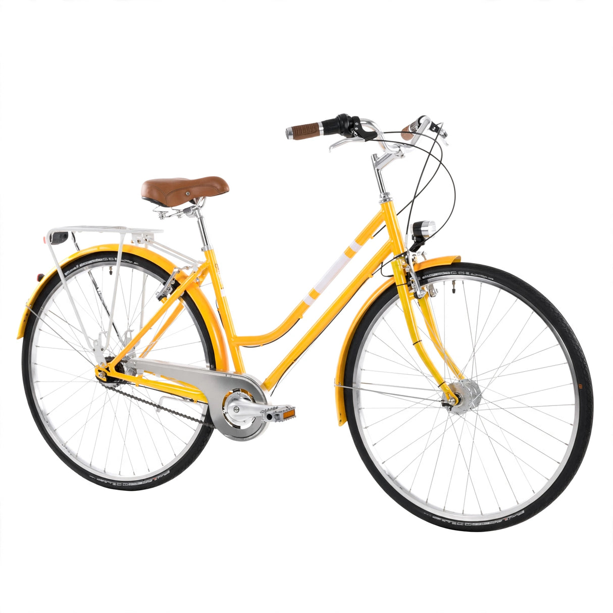 Cykel ROMET Vintage LTD D, gul