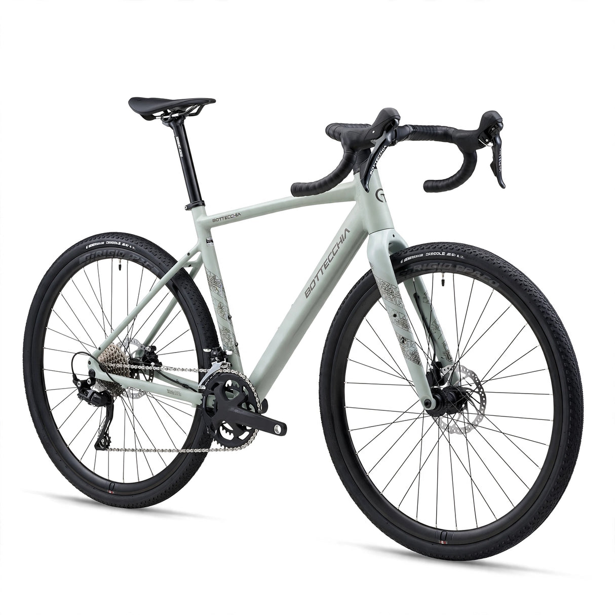 Gravelcykel BOTTECCHIA Gravel Monster - GRX610 24s - C48 Grigio Opaco
