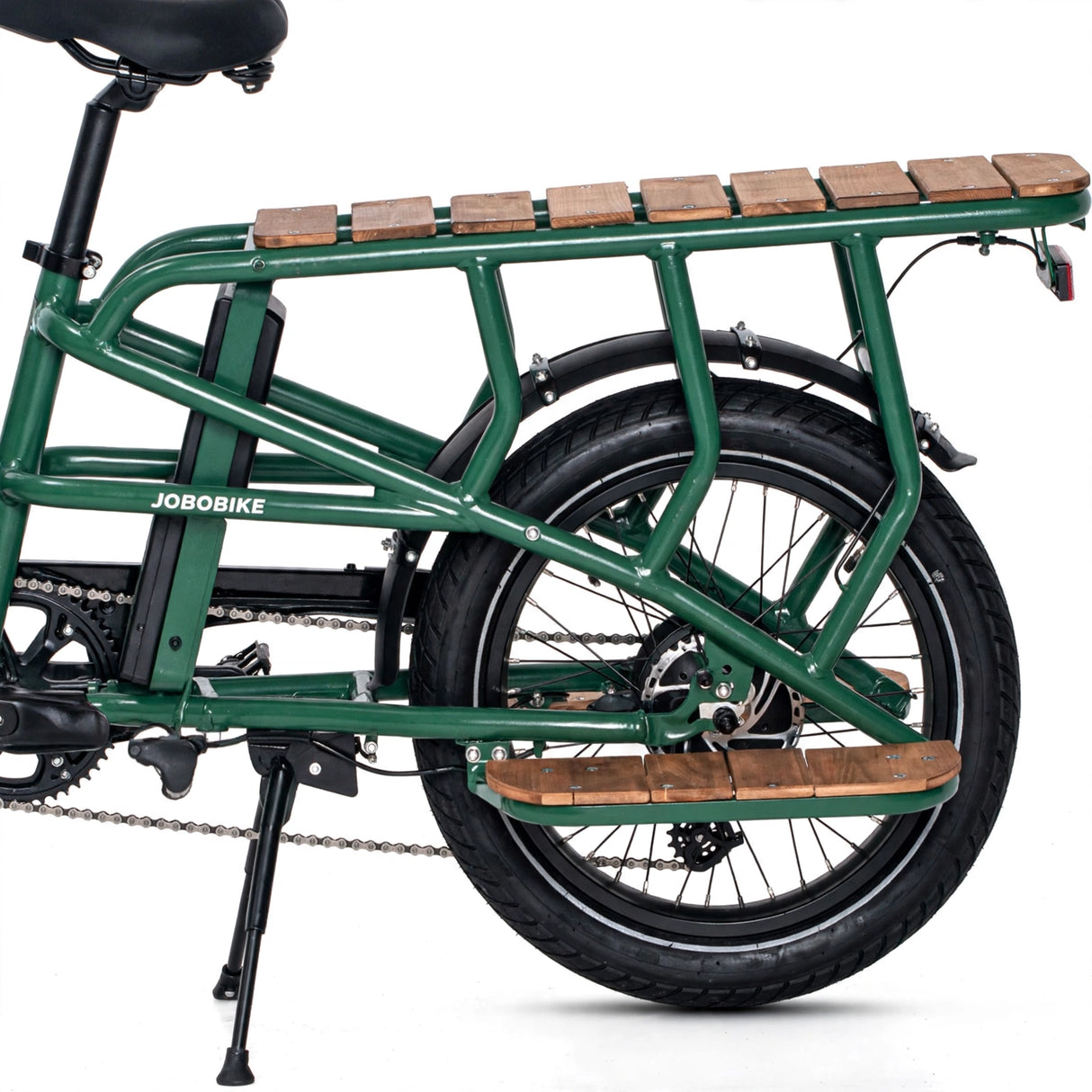 El-lastcykel JOBOBIKE Transer, Grön