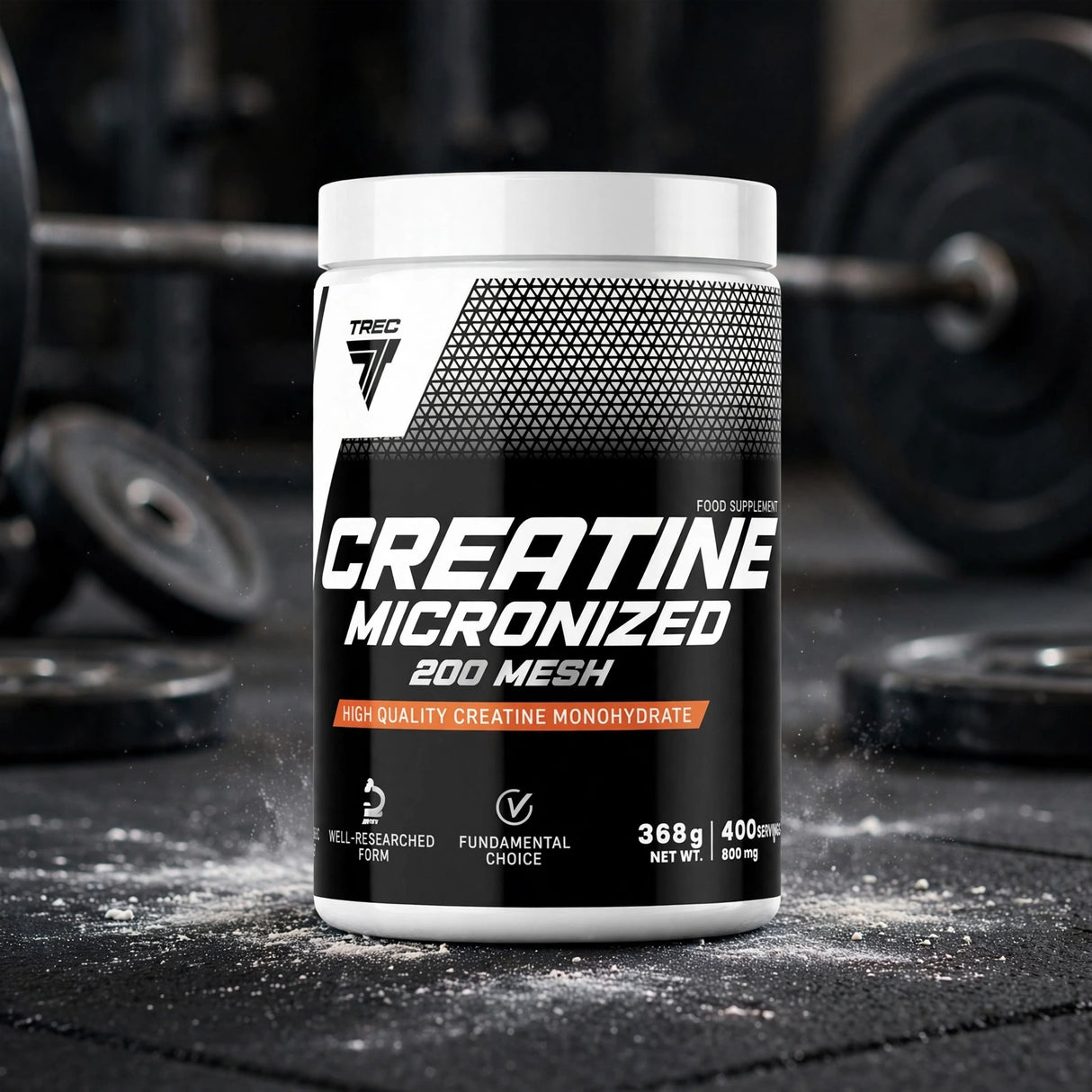 Creatine TREC CREATINE MICRONIZED 200 MESH, 400 kapslar