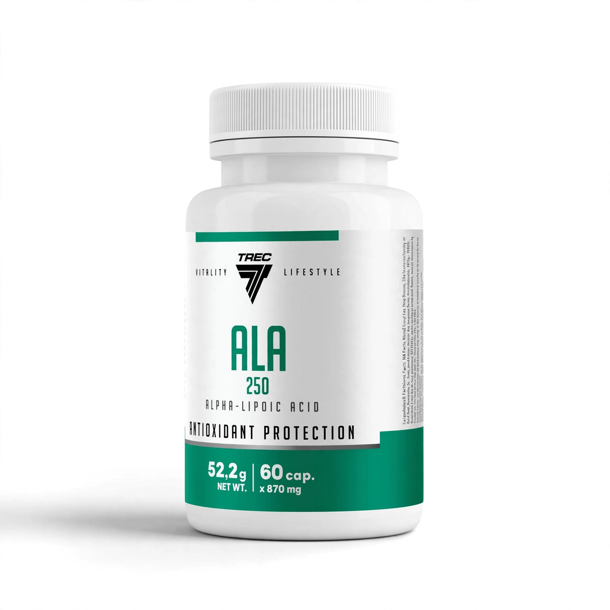 Antioxidant TREC ALA 250, 60 kapslar