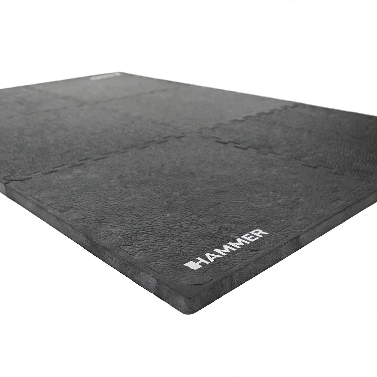 HAMMER Puzzlemat Professional träningsmatta, 156 x 104 x 2,5 cm, 6 delar