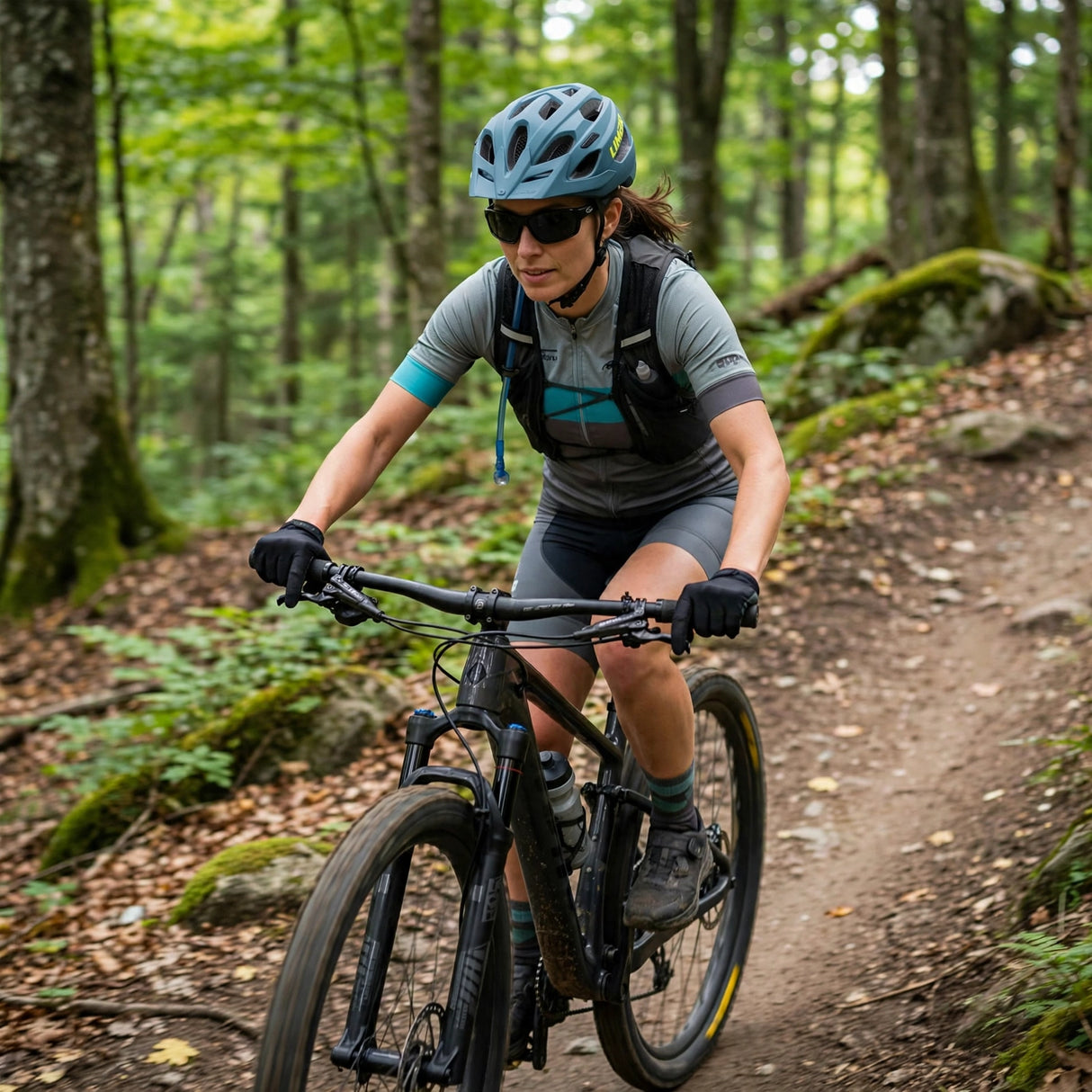 Cykelhjälm LIMAR Berg-Em, Matt Steel Blue