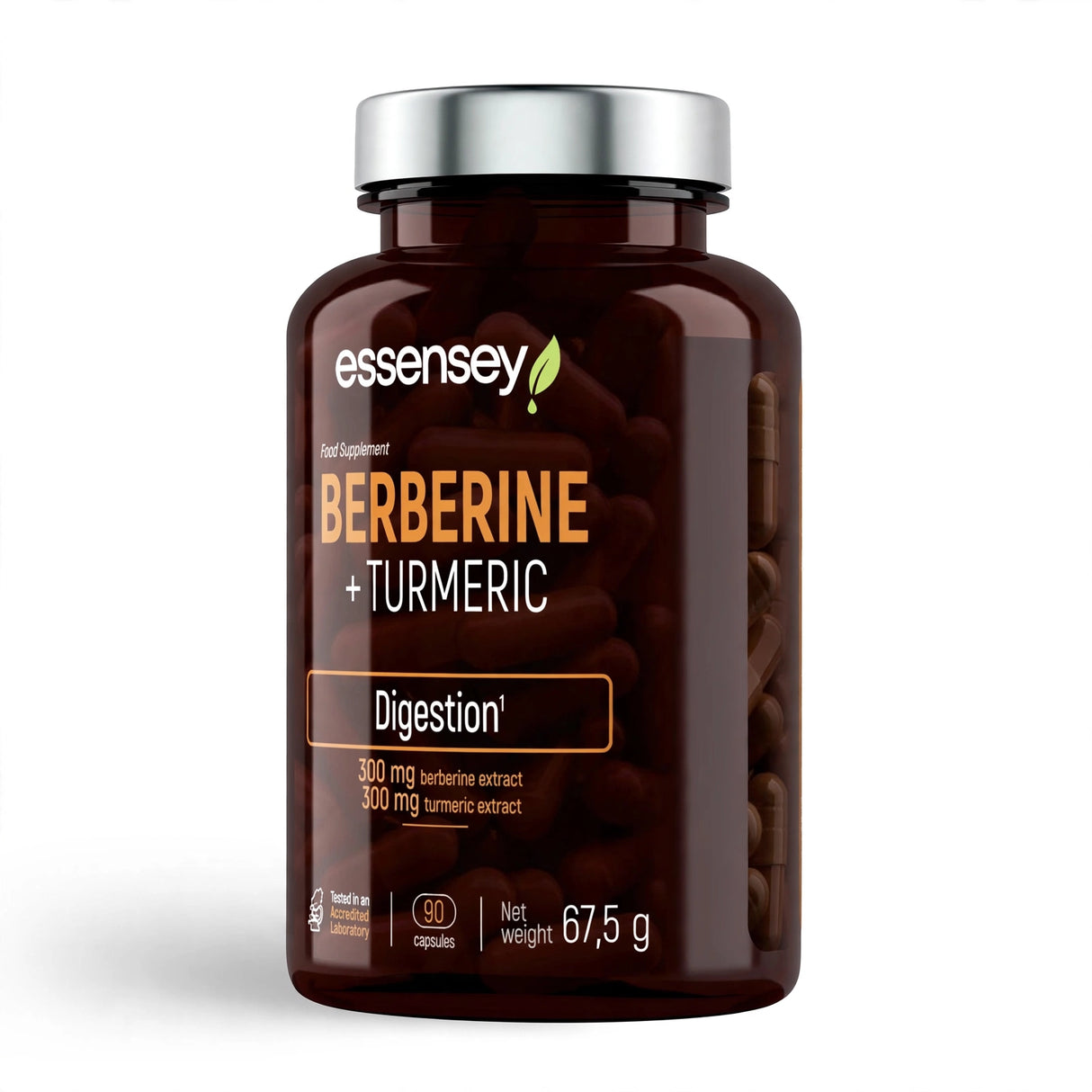 Antioxidant TREC ESSENSEY BERBERINE + TURMERIC 90 kapslar