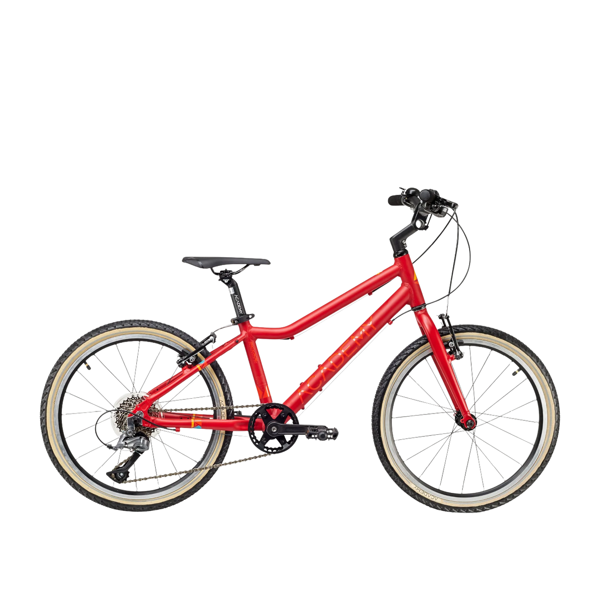 Ultralet børnecykel ACADEMY Grade 4, 20" rød