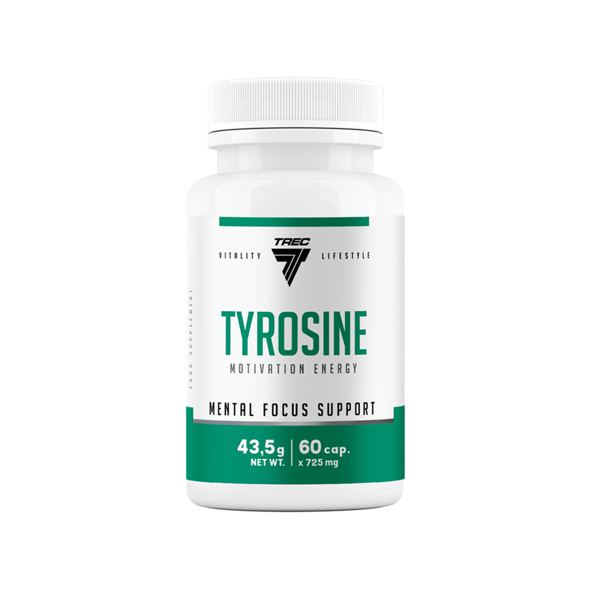 Aminosyrat TREC TYROSINE 60 kapslar