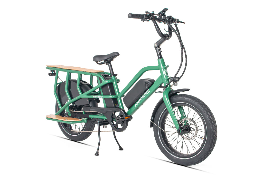 El-ladcykel JOBOBIKE Transer, grøn