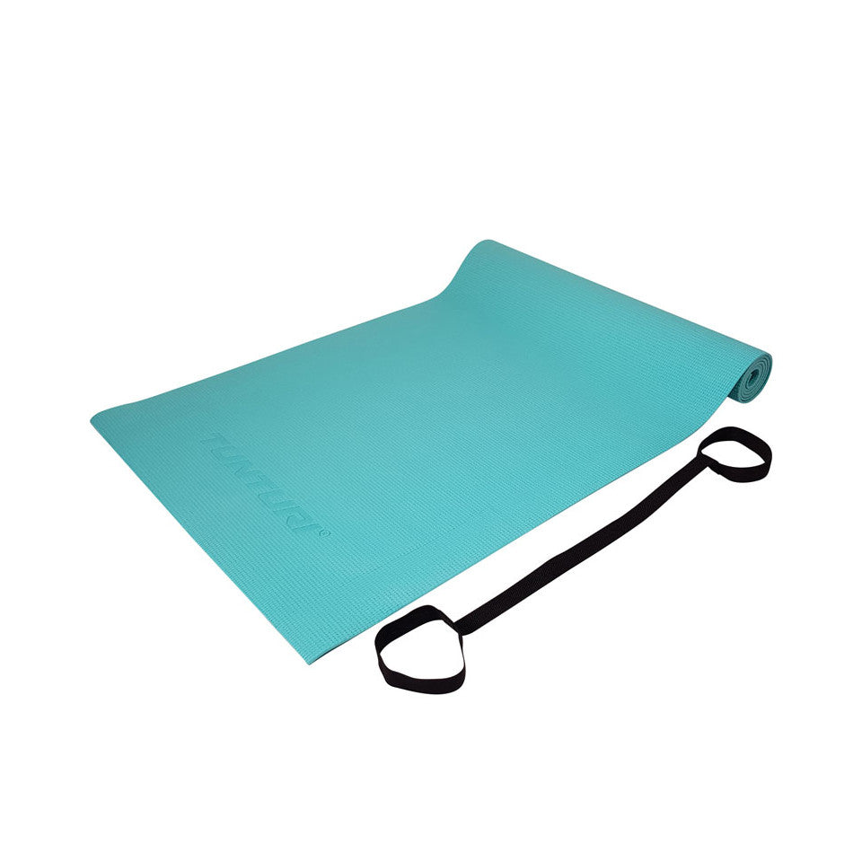 Yogamåtte TUNTURI TPE 4 mm – Turkis