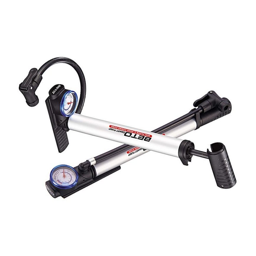 Handpump BETO Alu CCO-018AG med tryckmätare