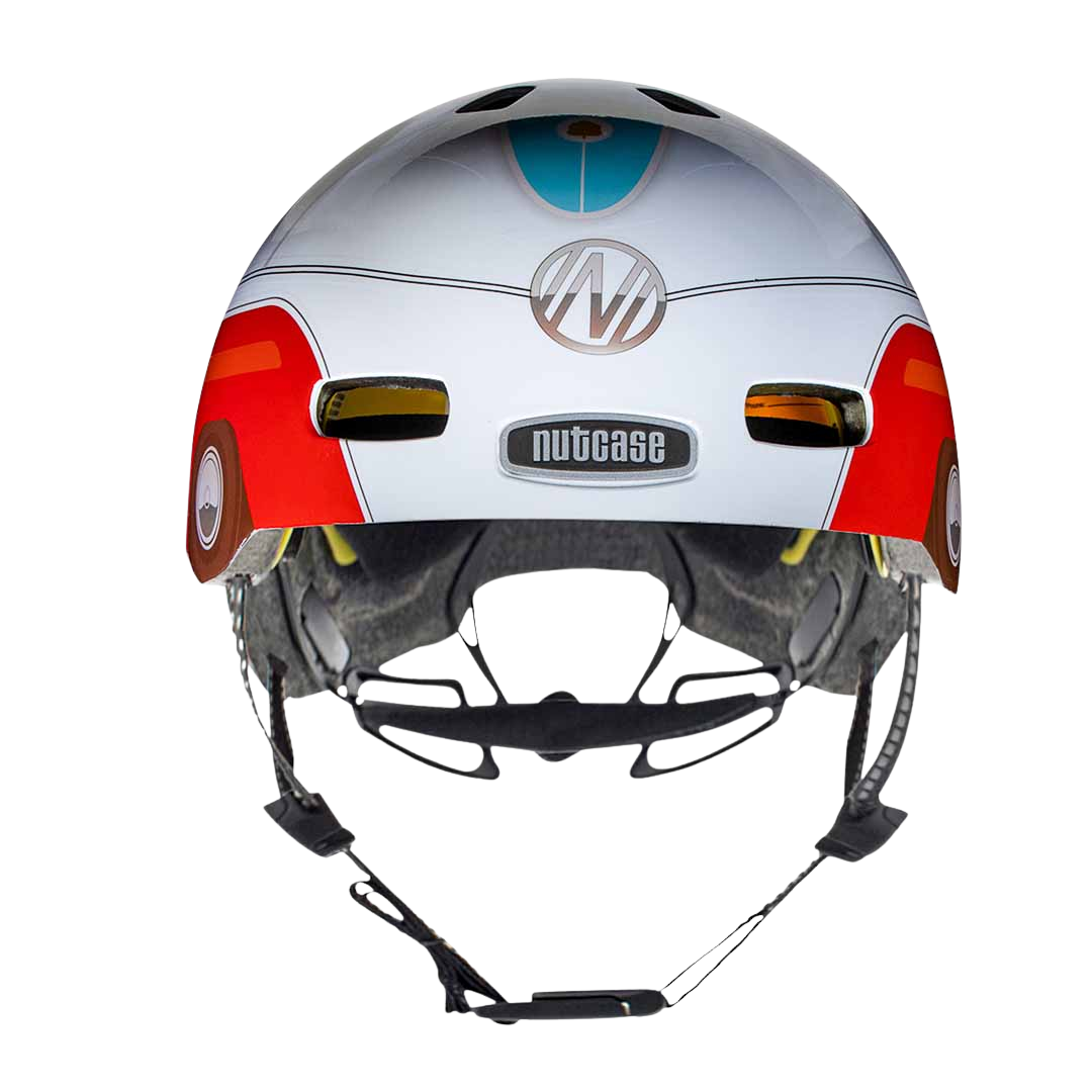 Barnhjälm NUTCASE LITTLE NUTTY, Surfs Up Gloss MIPS XS
