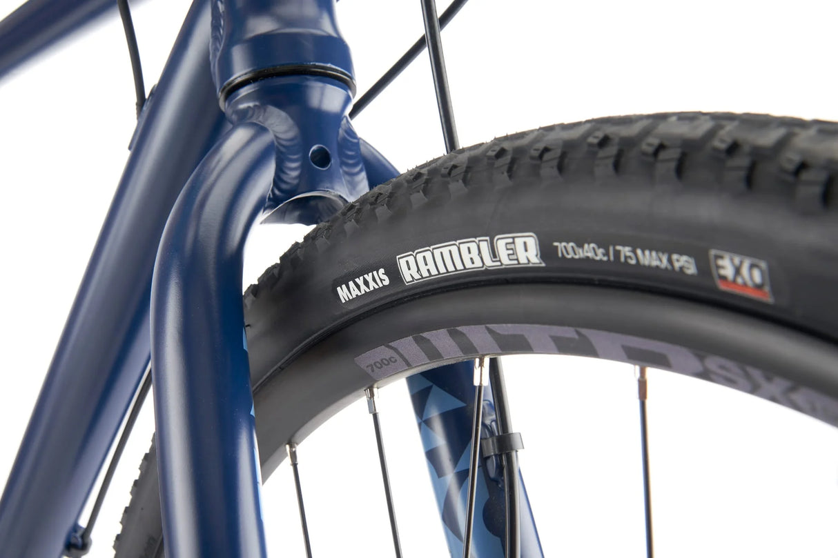 Gravelbike KONA Rove AL 700, Matte Midnight
