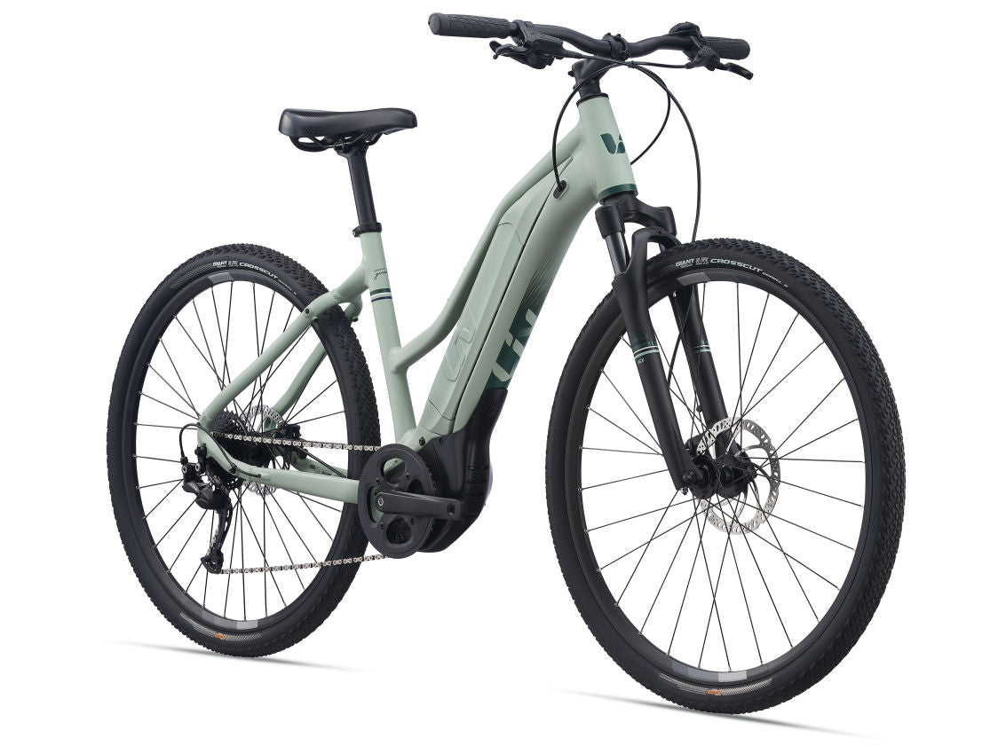 Elcykel LIV Rove E+, 28" Laurel, ljusgrön