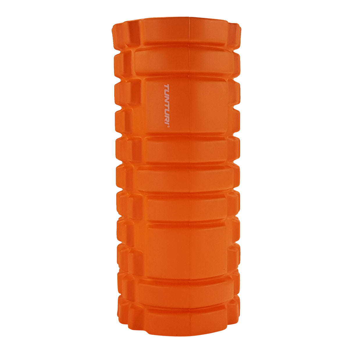 Massage roller TUNTURI Yoga Foam Grid Roller 33cm, orange