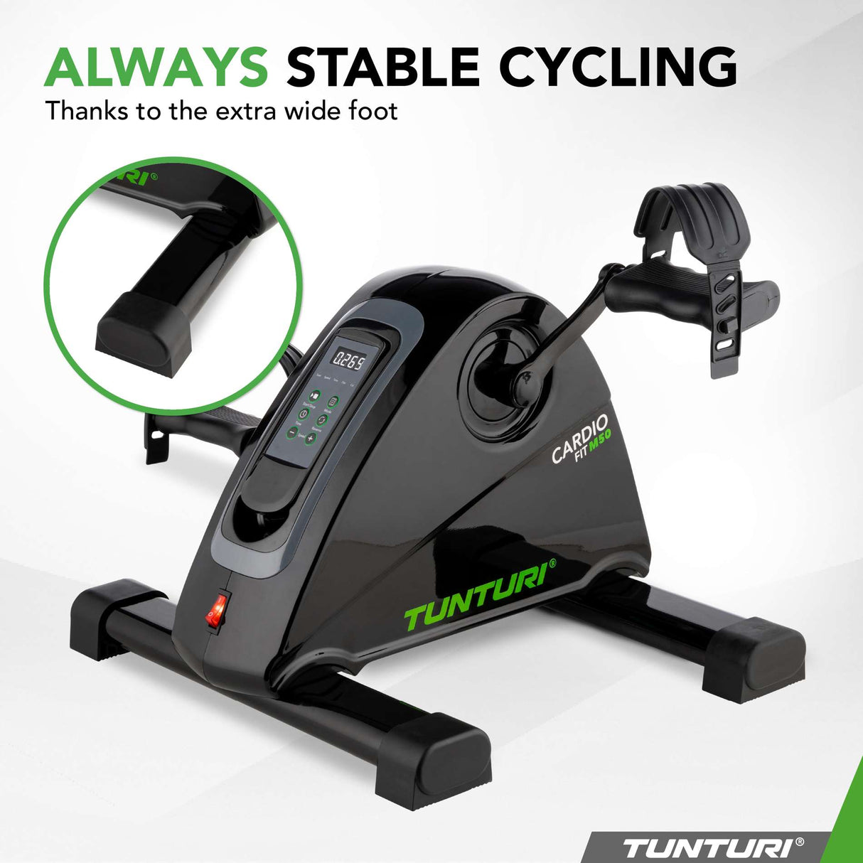 Minicykel med motor TUNTURI Cardio Fit M50 Minicykel Motoriserad