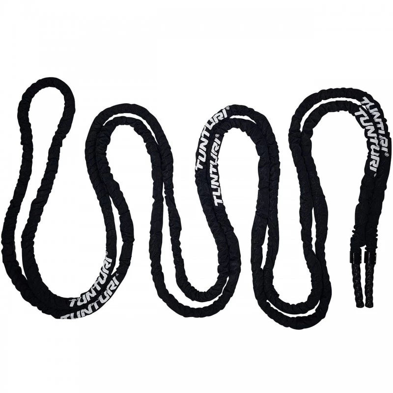 Tunturi Pro Battle Rope med beskyttelse, 15m