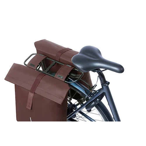 Taske Basil City, 28-32L, dobbeltsidet, brun