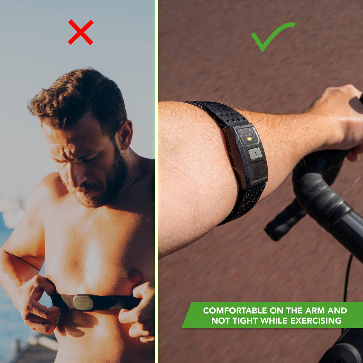 Pulsband TUNTURI Digital HR Armband