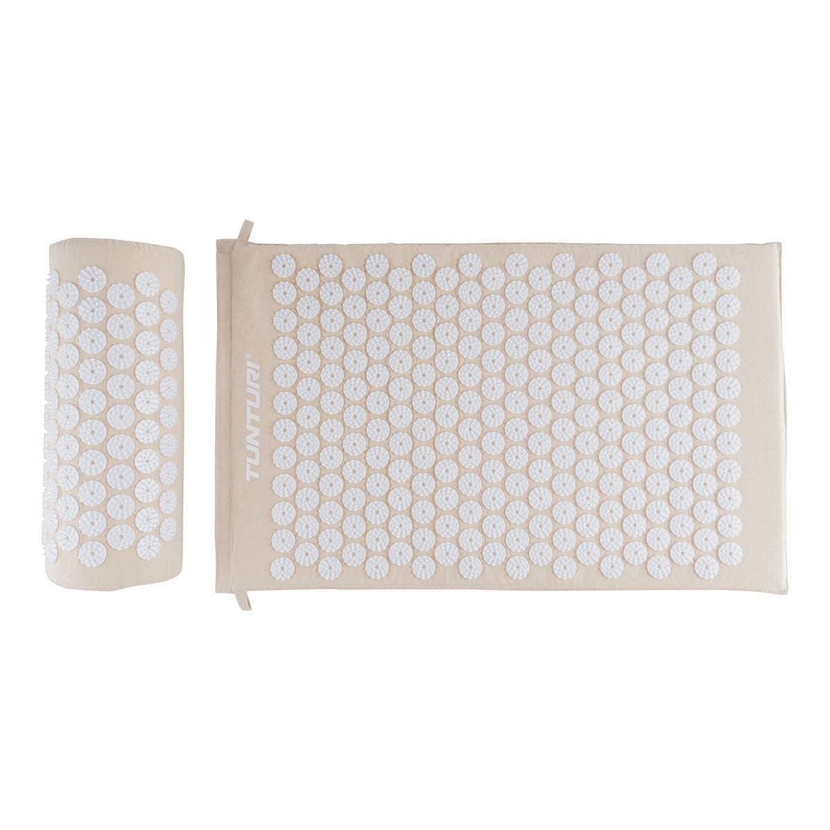Tunturi Akupressurmåtte og Pude, Beige