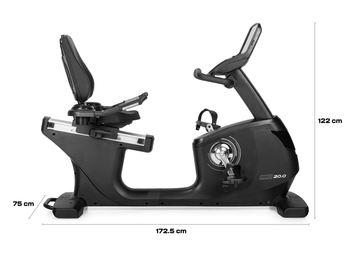 PRO20.0 Recumbent Bike - Gymstick