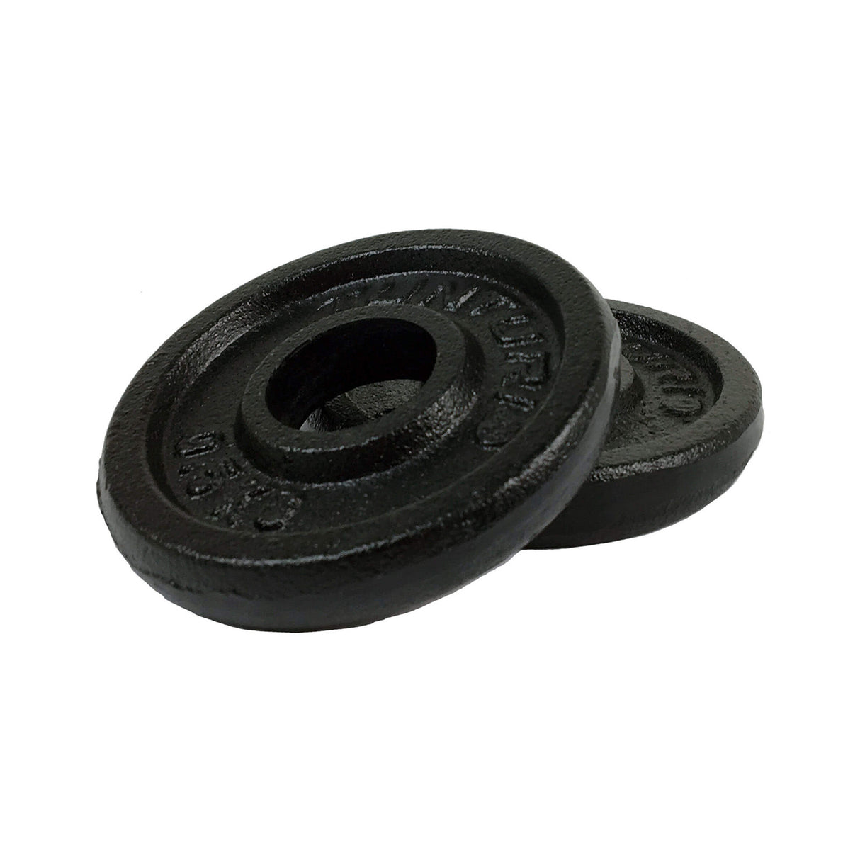 Vægtskiver TUNTURI Plates Black, 30 mm, 0,5 kg