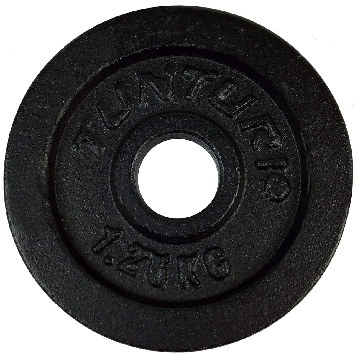 Vægtskiver TUNTURI Plates Black, 30 mm, 0,5 kg