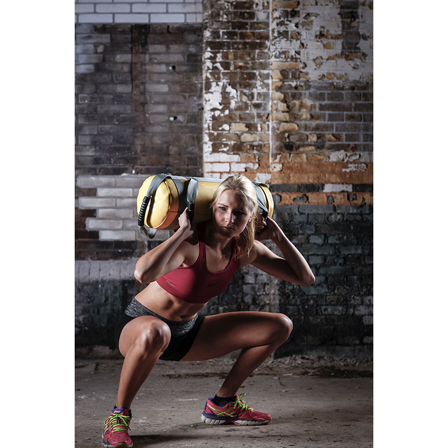 Sandsæk TUNTURI Power Bag 10 kg – Gul