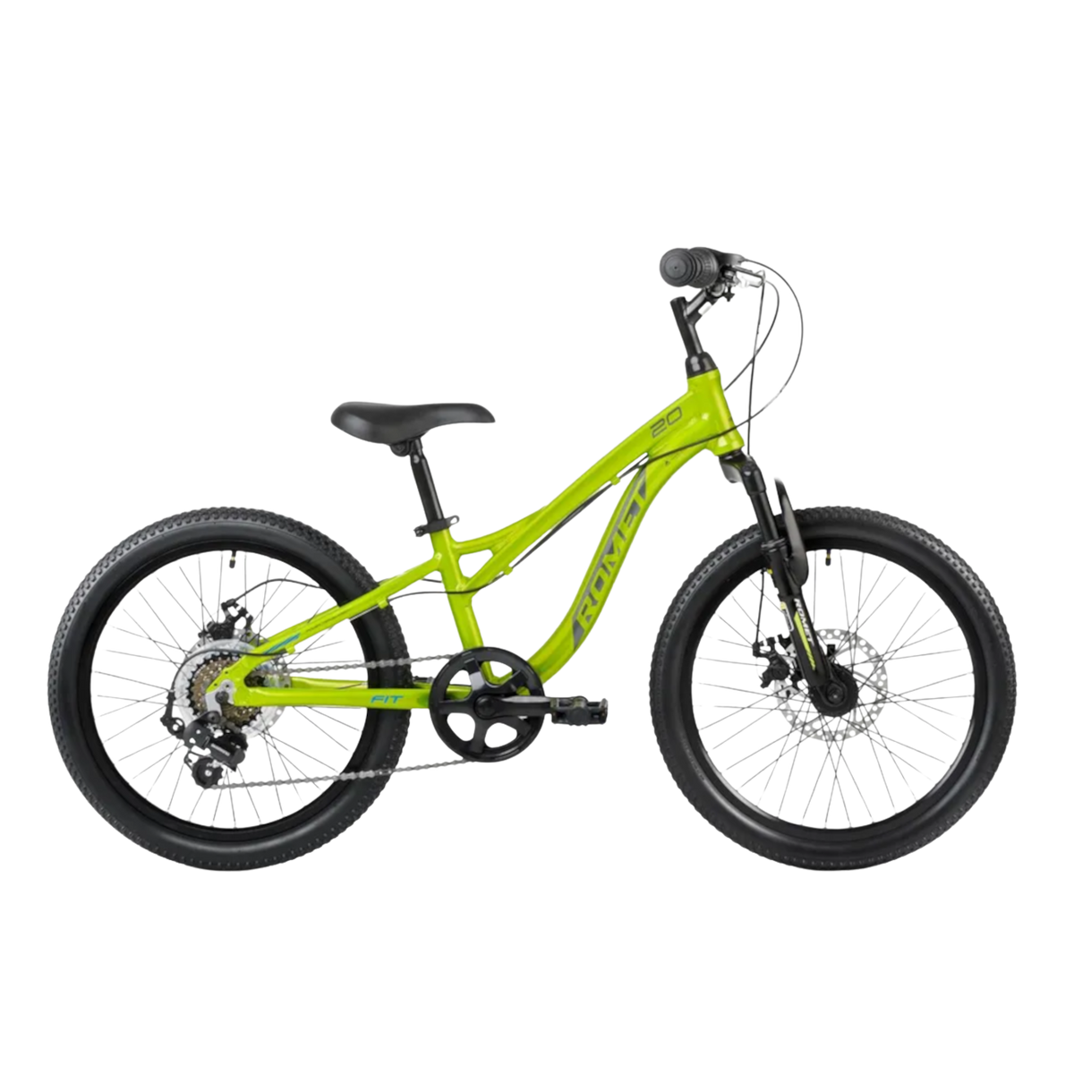 Barncykel ROMET Rambler FIT 20, grön-blå-grå