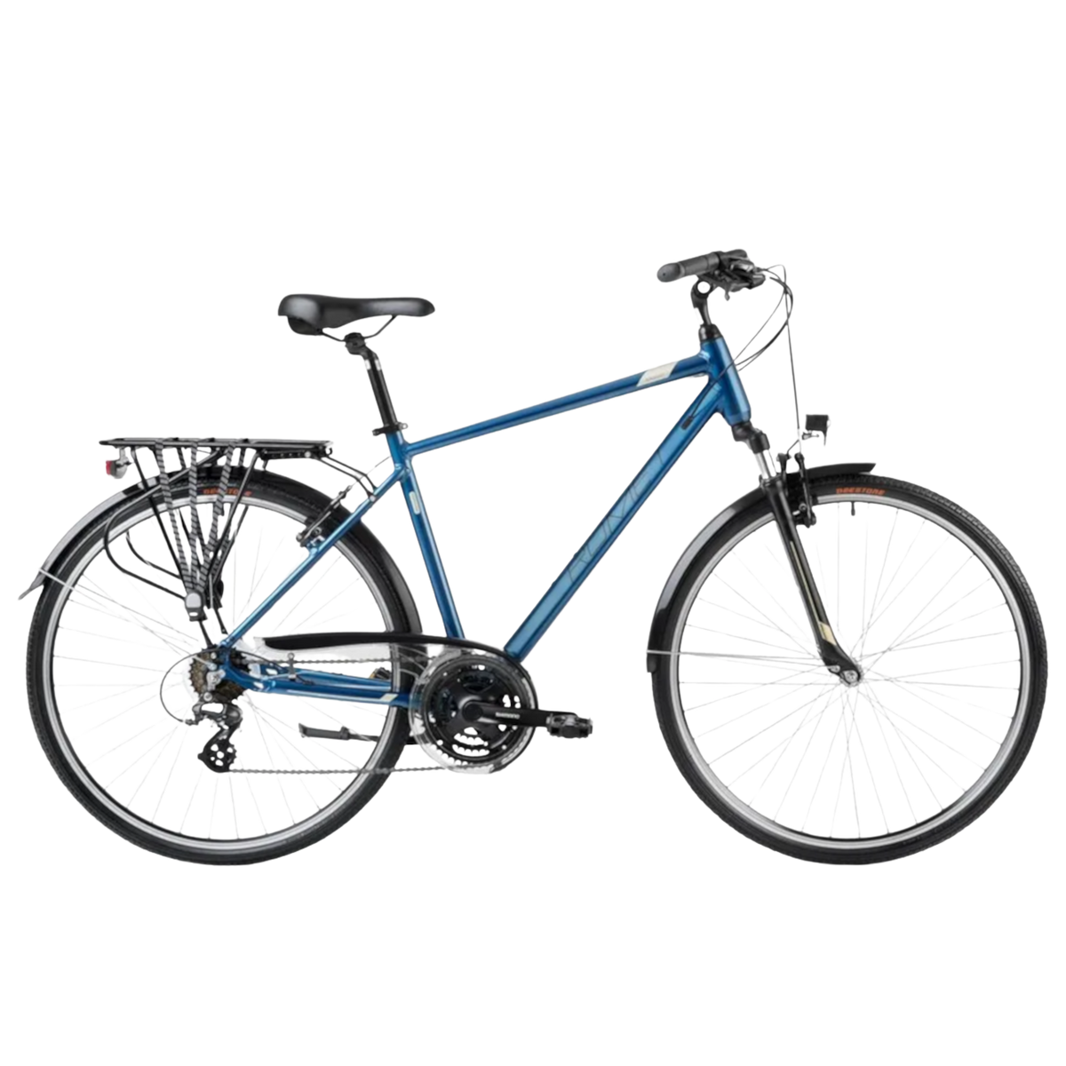 Hybridcykel ROMET Wagant 0, turkis-guld