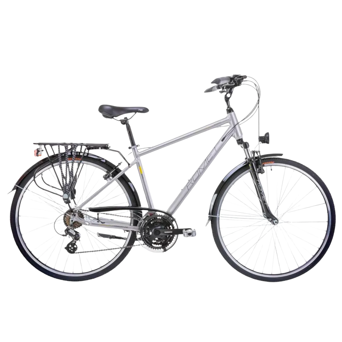 Cyklen ROMET Wagant, sølv-gul